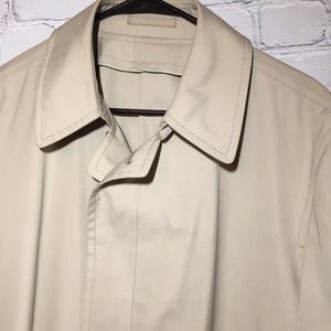 London Fog classic trench coat Sz 40